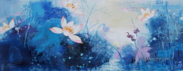 フラワーズ Painting - ロータス 13 のモダンな花